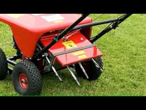 Lawn care - aeration & scarification & mowing