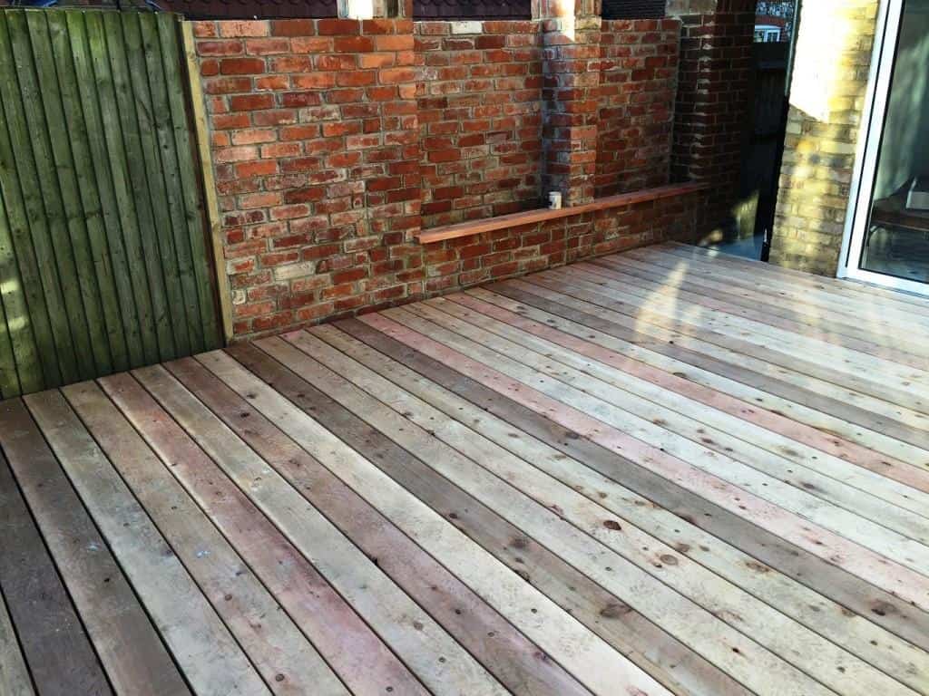 decking completed