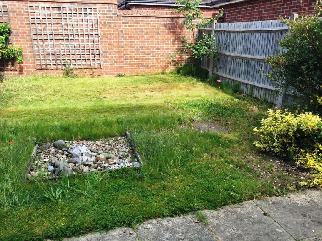 back garden to be returfed. Turfing service
