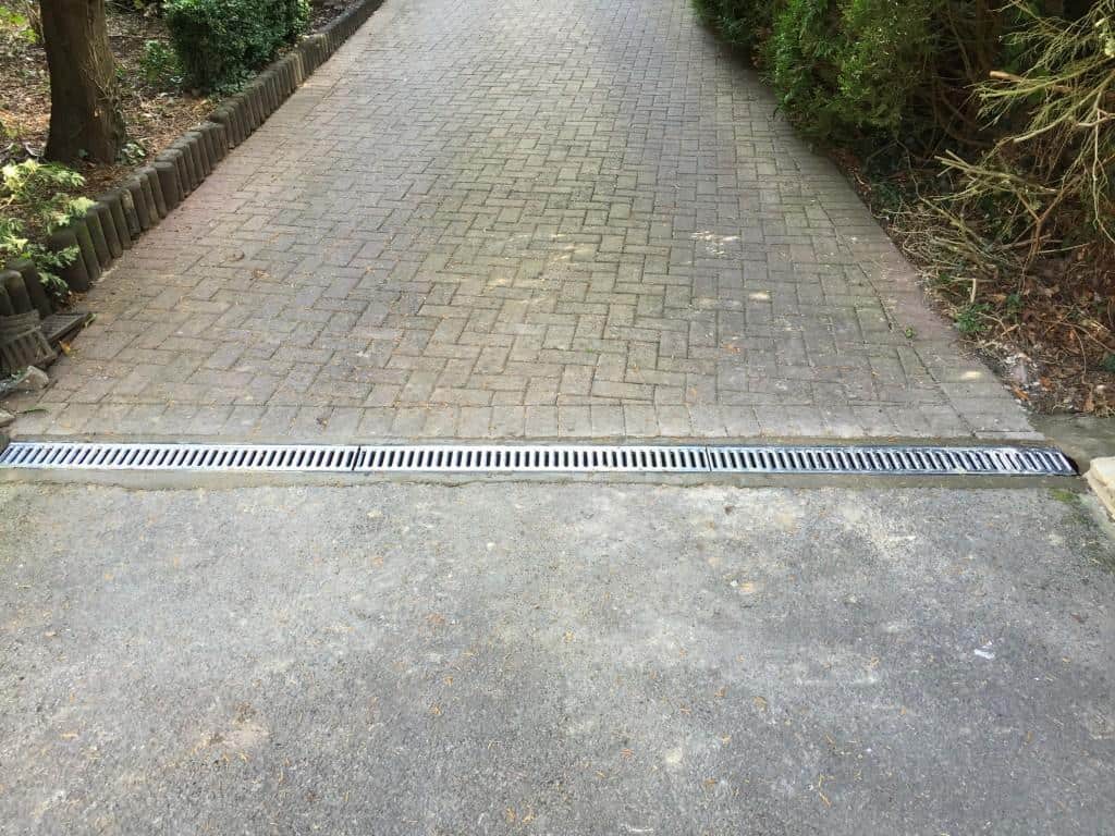 block paving driveway